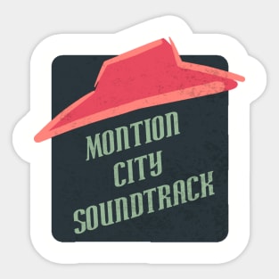 montion city soundtrack Sticker